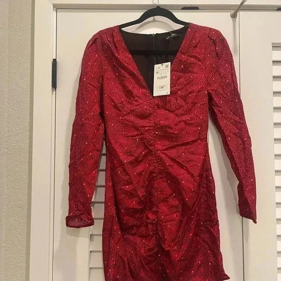 NWT Zara Mini Dress - Picture 6 of 6